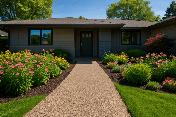 Exposed Aggregate Walkway (1) - Patrick Miller Construction, Inc ...